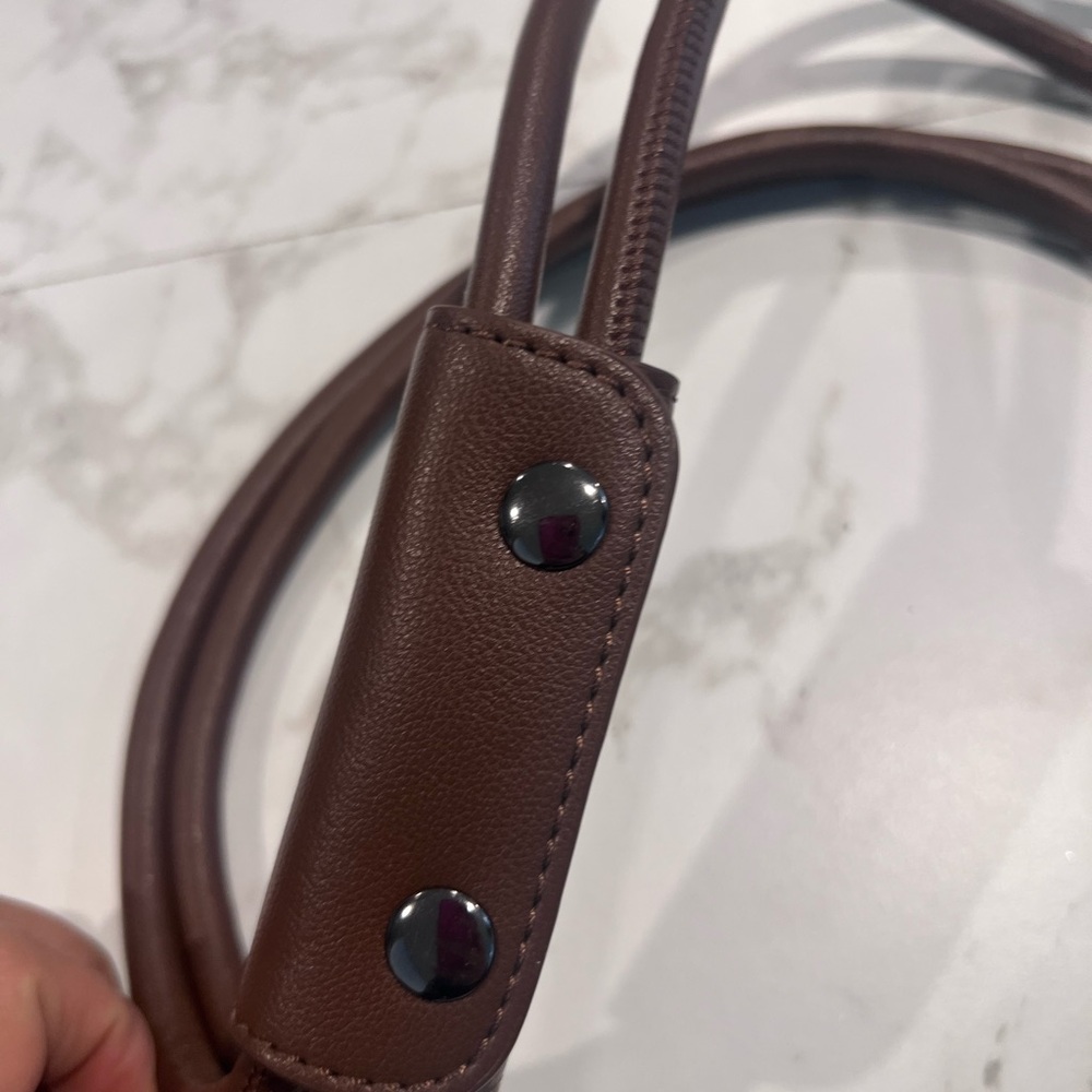 House of Harlow 1960 Dark Brown Leather Crossbody - Picture 6 of 8